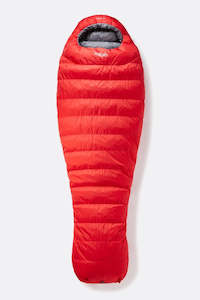 Rab: Rab Alpine Pro 600 Sleeping Bag - Down - Red