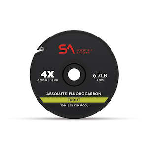 Scientific Anglers: S.A Absolute FC Tippet Trout 30m 6.7lb 4X