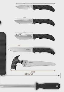 Stealth: Stealth 6pc Hunters Knife Set