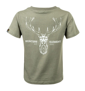 Hunters Element Alpha Stag Tee - Kids