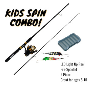 Kilwell Kids Disco Stix Spin Fishing COMBO