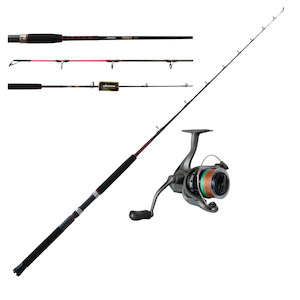 Okuma Acuador Spin 3000A (w/Braid) & Trout Stik TS662L SPIN COMBO