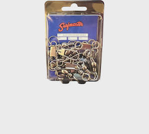 Surfmaster Black Snap Swivels