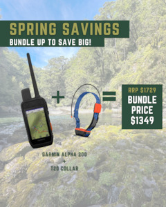 SPRING BUNDLE - Garmin Alpha 200 + T20 Collar