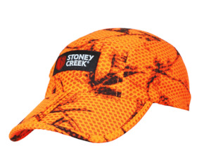 Headwear: Stoney Creek Airmesh Split Peak Cap