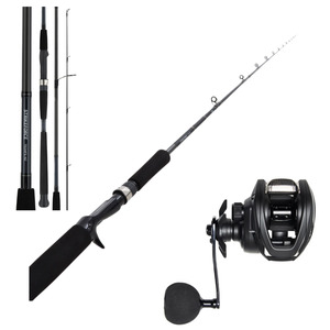 Daiwa Saltist X 150 / Strikeforce II 702LFB Trout Jigging Combo – 10lb Braid