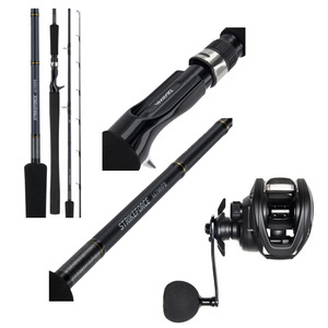 Man Kung: Daiwa Saltist X 150 BC / Strikeforce 6'6" Saltwater Baitcaster COMBO (w/ 15lb Braid)