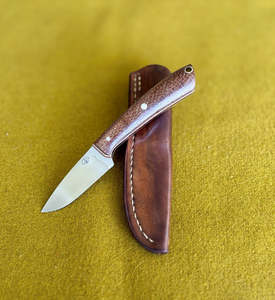 Man Kung: Inner Wild - Delilah - Coffee Bag Micarta
