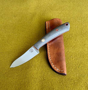 Man Kung: Inner Wild - Mini Ghillie - Green Canvas Micarta