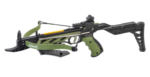 Man Kung: Man Kung Alligator Self Cock 80lb Green Crossbow
