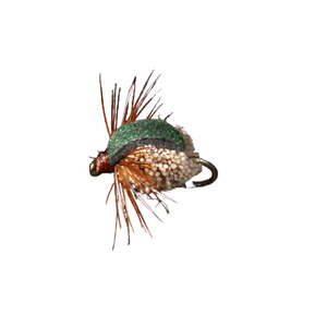 Deer Hair Green Beetle #14 - Manic Fly Collection