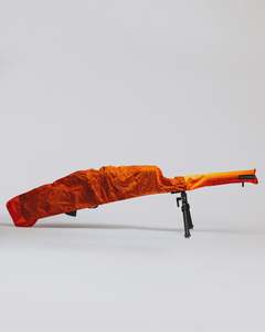 Twin Needle Rifle Cover - Orange