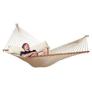 Spreader Bar Hammock - King Size - Vanilla