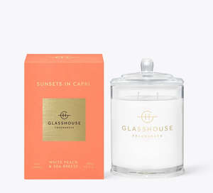 Glass House Candles: Glasshouse Sunsets In Capri Candle 380g