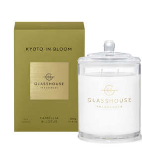 Glass House Candles: Glasshouse Kyoto In Bloom Candle 380g