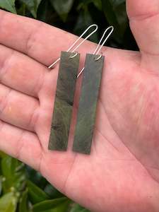 Mau Taringa Earrings 1: Totoweka Earrings 60mm x 12mm
