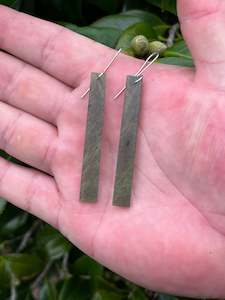 Mau Taringa Earrings 1: Totoweka Earrings 60mm x 8mm