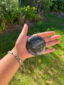 Porowhita Koru Disk: 75mm Porowhita & Mau Taringa set - Douglas Creek Stone