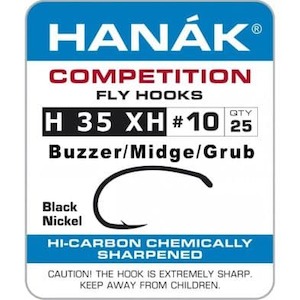 H 35 XH Barbed Extra Strong Grub Hooks - Hanak NZ - The Winners Choice