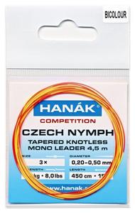 Products: Bi Coloured Tapered Czech Nymph Leaders - Hanak NZ - The Winners Choice