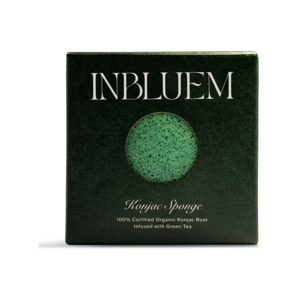 Face: Konjac Sponge - Green Tea