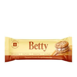 Gut Health: Caramel Cookie Dough Protein Bar