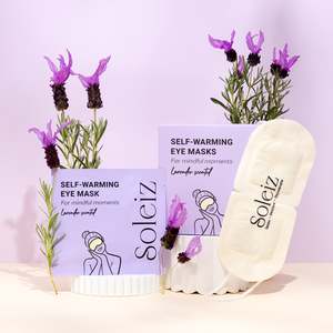 Products: Lavender Scented Self-Warming Eye Mask (5 Pack)