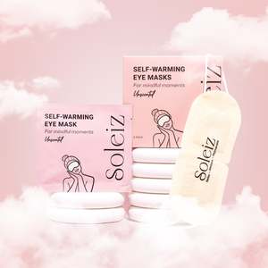 Products: Unscented Self-Warming Eye Mask (5 Pack)