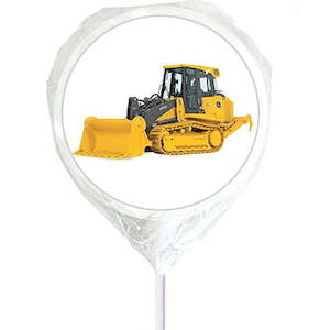 Products: Construction Vehicle lollipops Trucks and diggers - Designer Personalised Lollipops NZ