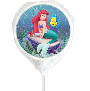 Products: Little Mermaid Lollipops - Designer Personalised Lollipops NZ