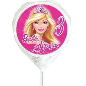 Products: Barbie Lollipops - Designer Personalised Lollipops NZ