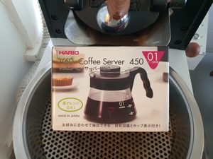 Brewing Equipment: Hario V60 coffee server 450