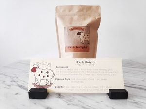 Coffee Bean - Great Coffee Roaster on Mt Albert, Auckland: Dark Knight Blend Coffee (med – dark roast)