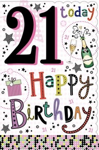$4.00 Age Cards: A500-1021 Girl