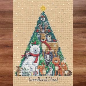 Kits: Dimensions Gold Collection Embroidery Kit - Woodland Cheer