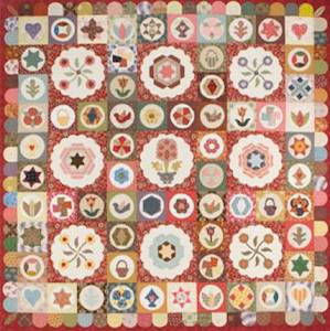 Quilting Kits: Sue Daley Designs - Antique Sampler Quilt Pattern and EPP Templates