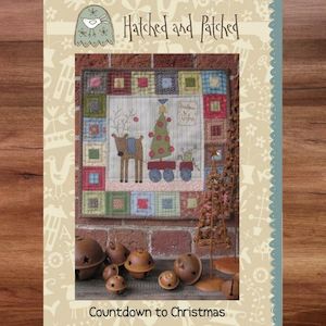 Countdown to Christmas Wall Hanging Pattern