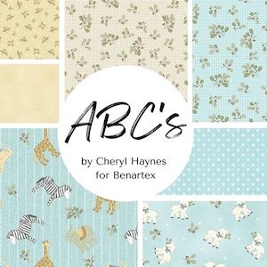 ABC's by Cheryl Haynes for Benartex