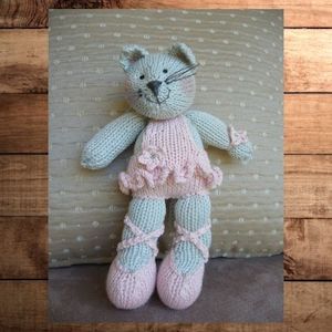Knitting And Crochet Patterns Toys: Caterina Ballerina Knitting Pattern