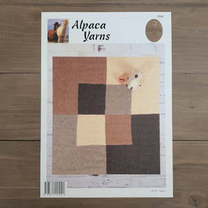 Alpaca Yarns Indiecita 1543 - Colour Block Baby Blanket