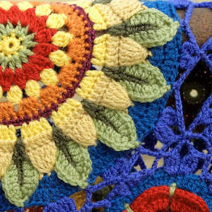 Crochet Patterns Blankets Homeware And Decorations: Janie Crow - Fields of Gold Crochet Blanket