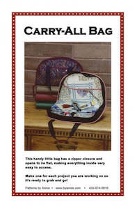 Bagmaking Patterns And Books: ByAnnie Carry-All Bag