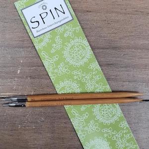 Single Pointed Knitting Needles: ChiaoGoo Spin Bamboo Tips