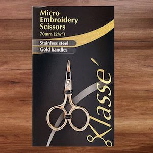 Cutting Tools: Klasse Black Label Embroidery Scissors