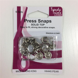 Buttons And Fasteners: Press Snaps