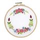 DMC Embroidery Kit: Magical Wreath