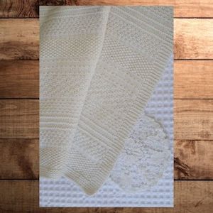 BC97  Knit and Purl Blanket