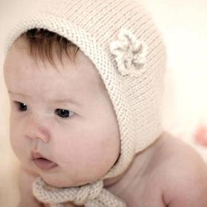 Knitting Patterns Babies And Children: BC84 Flora Bonnet