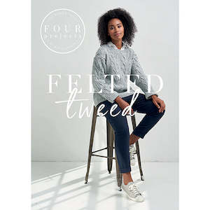 Knitting Patterns Womens Garments And Accessories: Felted Tweed  8 ply - 4 projects