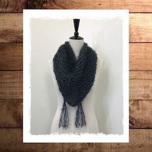 Knitting Patterns Womens Garments And Accessories: The Kiwi Knit and Stitch Company -  Soft and Lofty Mohair Scarf
